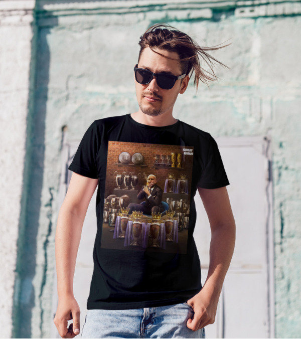 Fabrizio Romano Pep Guardiola Trophy Collection Achievement T-Shirt