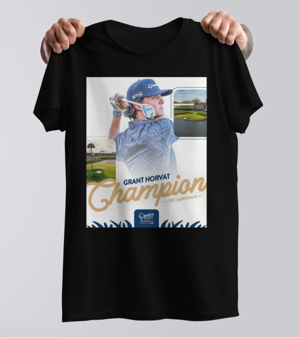 Grant Horvat Champion At Creator Classic TPC Sawgrass Golf Event T-Shirt