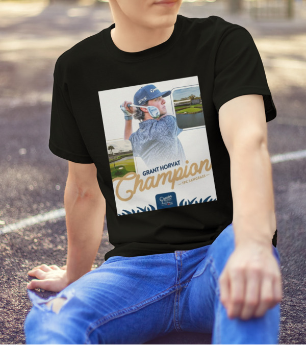 Grant Horvat Champion At Creator Classic TPC Sawgrass Golf Event T-Shirt