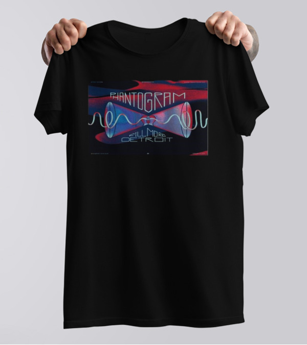 Phantogram Tour Feb 13 2025 The Fillmore Detroit Concert With Unique Visuals T-Shirt