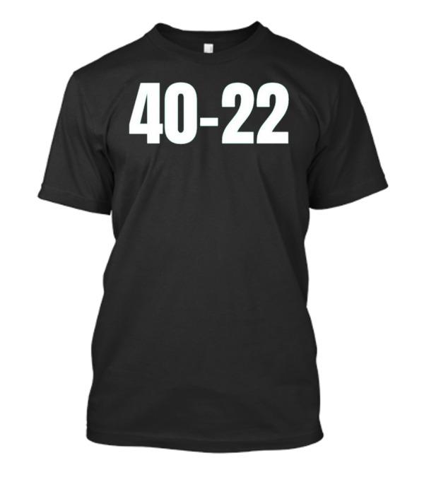 Philadelphia Eagles 40-22 LIX Champions T-Shirt