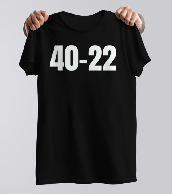 Philadelphia Eagles 40-22 LIX Champions T-Shirt
