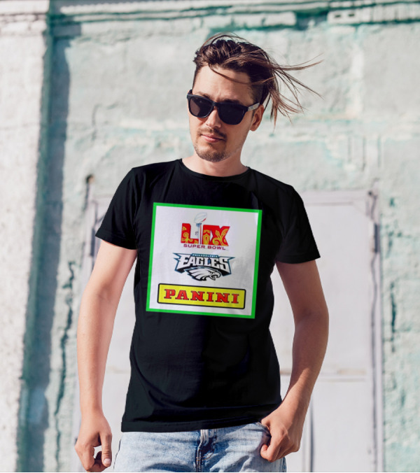 Philadelphia Eagles Super Bowl LIX Panini T-Shirt