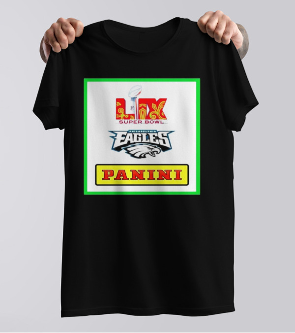 Philadelphia Eagles Super Bowl LIX Panini T-Shirt
