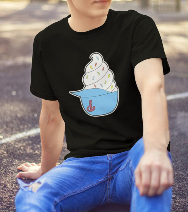 Philadelphia Phillies Ice Cream Helmet With Sprinkles T-Shirt