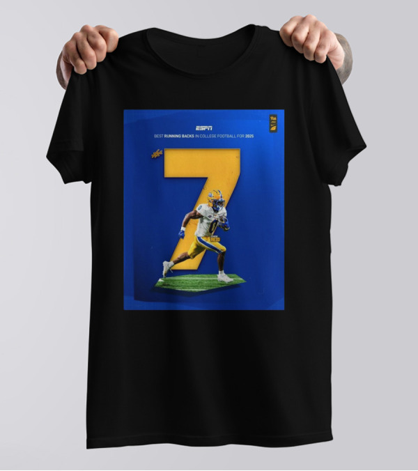 ESPN Best Running Backs In College Football For 2025 Desmond Reid Pitt Football T-Shirt
