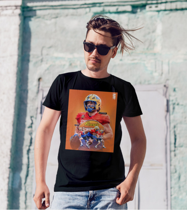 Pittsburgh Panthers Gavin Bartholomew 2025 Reese’s Senior Bowl Mobile AL T-Shirt
