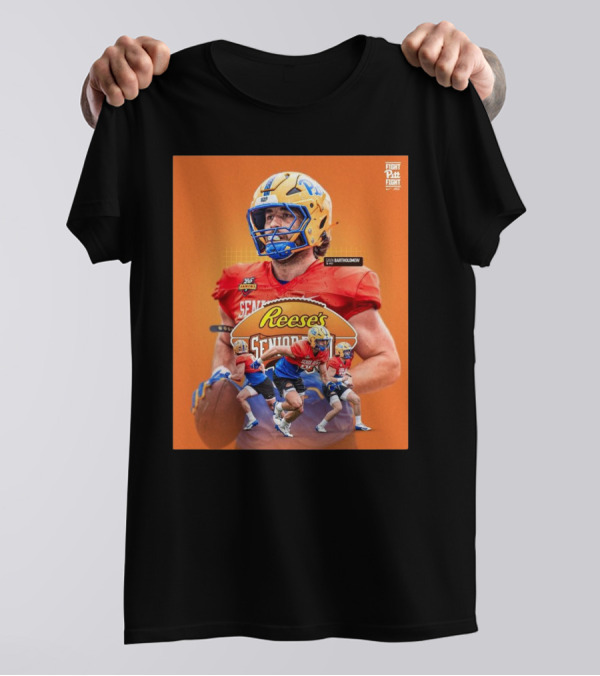 Pittsburgh Panthers Gavin Bartholomew 2025 Reese’s Senior Bowl Mobile AL T-Shirt