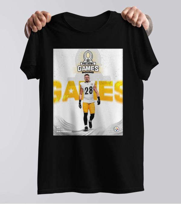 Pittsburgh Steelers NFL Pro Bowl Games Bound Miles Killebrew 2025 T-Shirt