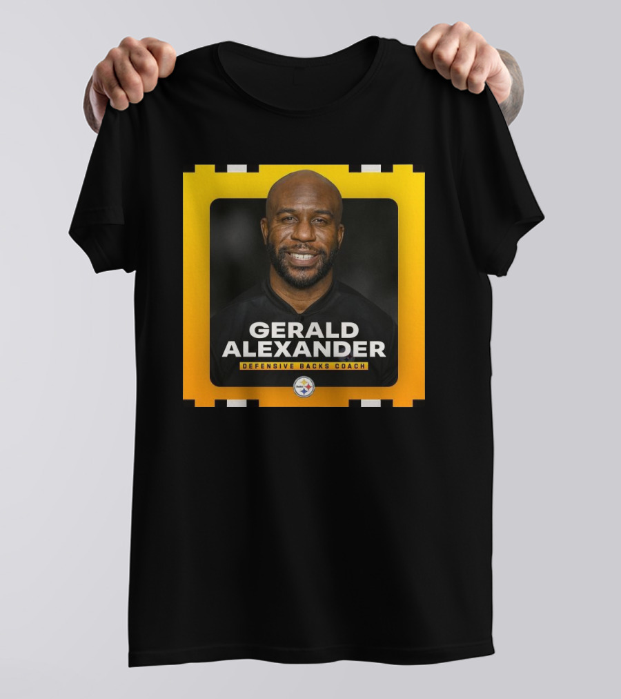 Gerald Alexander Pittsburgh Steelers Defensive Backs Coach T-Shirt