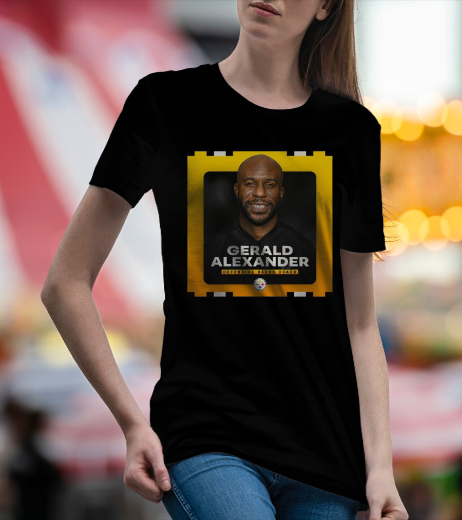 Gerald Alexander Pittsburgh Steelers Defensive Backs Coach T-Shirt