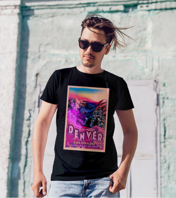 Billy Strings Denver Colorado January 24-26 2025 Ball Arena T-Shirt