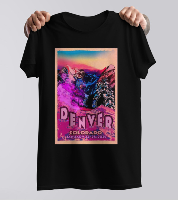 Billy Strings Denver Colorado January 24-26 2025 Ball Arena T-Shirt