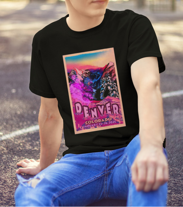 Billy Strings Denver Colorado January 24-26 2025 Ball Arena T-Shirt