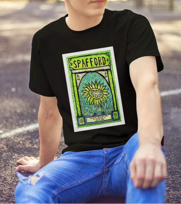 Spafford Colonial Oak Music Park St. Augustine FL January 19 2025 Sunflower Art T-Shirt
