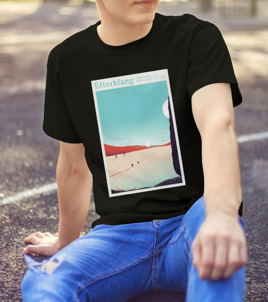 Efterklang Things We Have In Common Tour 2025 Desert Landscape Scene T-Shirt