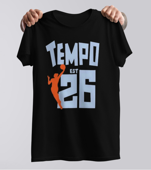 Playa Society Tempo Est 26 Basketball Silhouette Toronto 2026 T-Shirt