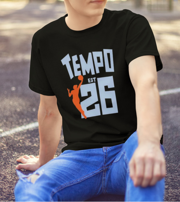 Playa Society Tempo Est 26 Basketball Silhouette Toronto 2026 T-Shirt