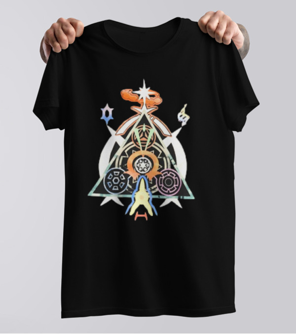 Pokemon Legendary Trio And Unown Symbols T-Shirt