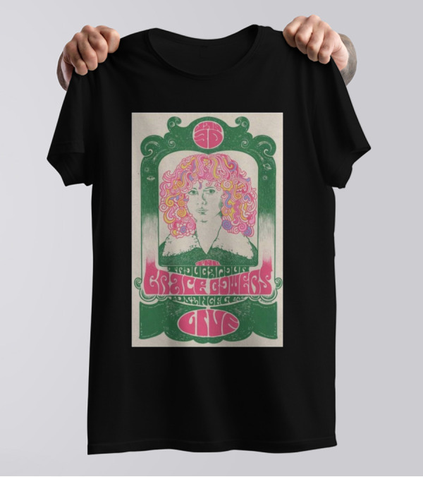 Grace Bowers Live West Hollywood CA January 30 2025 Psychedelic Style T-Shirt
