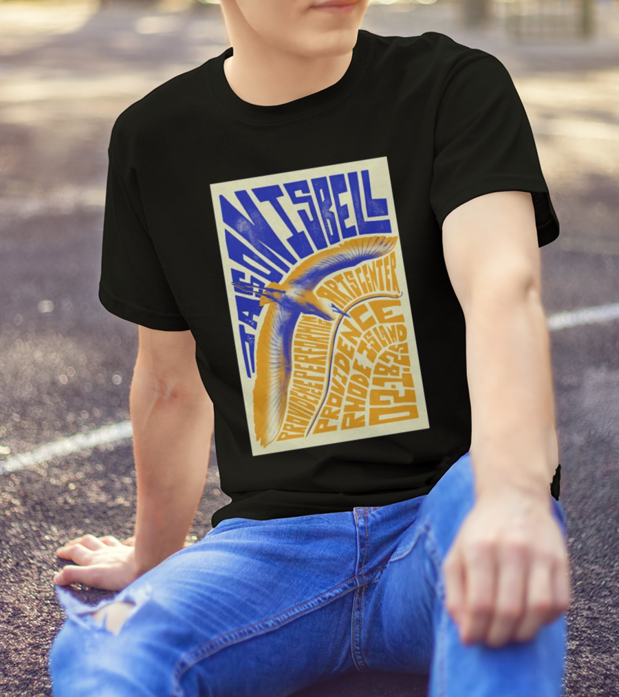 Jason Isbell Providence Performing Arts Center Rhode Island February 18 2025 Seagull Design T-Shirt