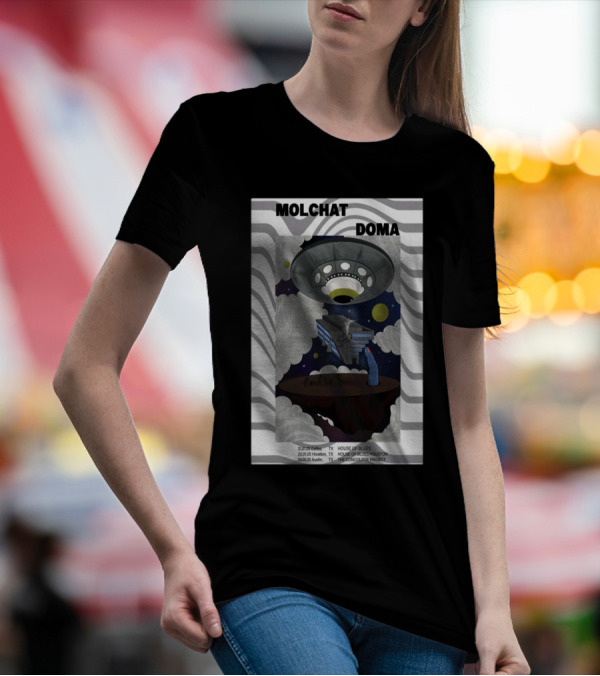 Molchat Doma House Of Blues Dallas Houston Austin January Tour T-Shirt