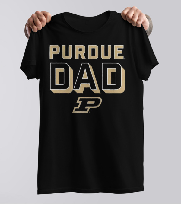 Purdue Dad Purdue Boilermakers P T-Shirt