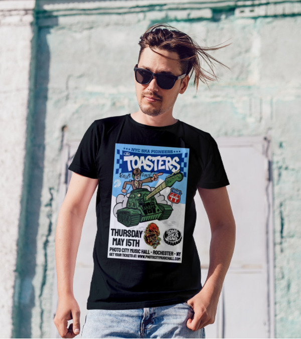 NYC Ska Pioneers The Toasters Tour 44 Photo City Music Hall Rochester NY Thursday May 15th T-Shirt