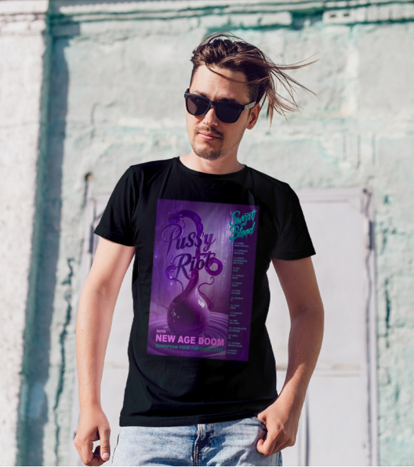 Pussy Riot European Tour February 2025 Sweat And Blood With New Age Doom Tour Dates T-Shirt