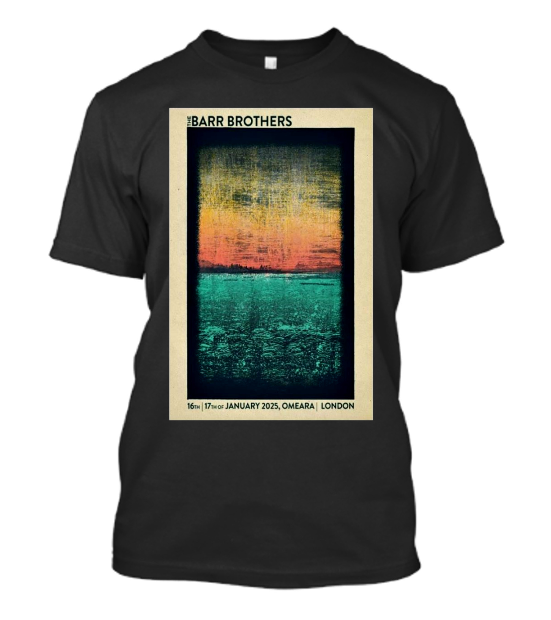 The Barr Brothers O’Meara London January 16-17 2025 Concert T-Shirt
