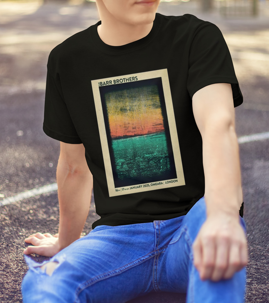 The Barr Brothers O’Meara London January 16-17 2025 Concert T-Shirt