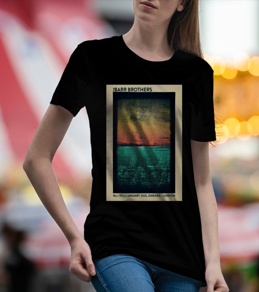 The Barr Brothers O’Meara London January 16-17 2025 Concert T-Shirt