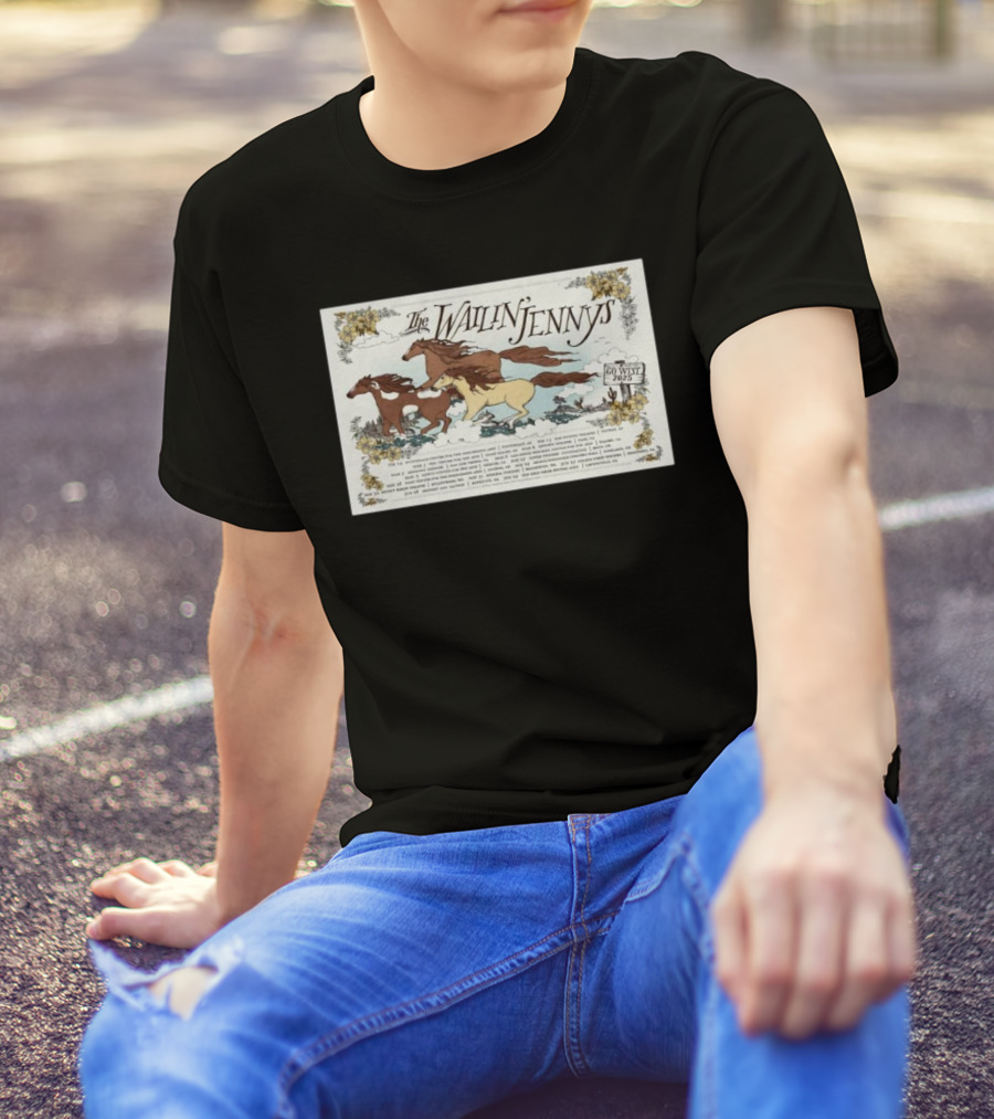The Wailin’ Jennys Go West Tour 2025 Feb 14 Scottsdale Center For The Performing Arts T-Shirt