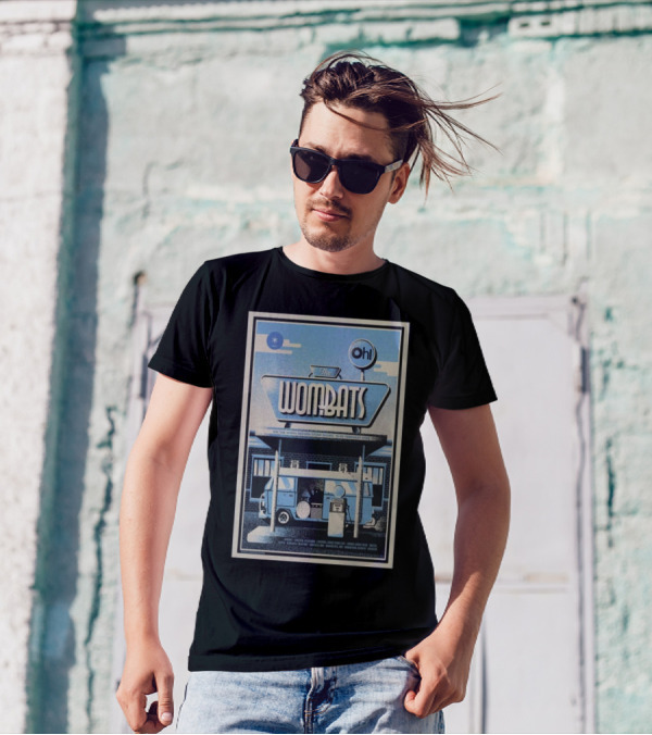 The Wombats Oh! The Ocean Record Store Shows February 18-20 2025 London Bristol Liverpool Manchester Leeds T-Shirt
