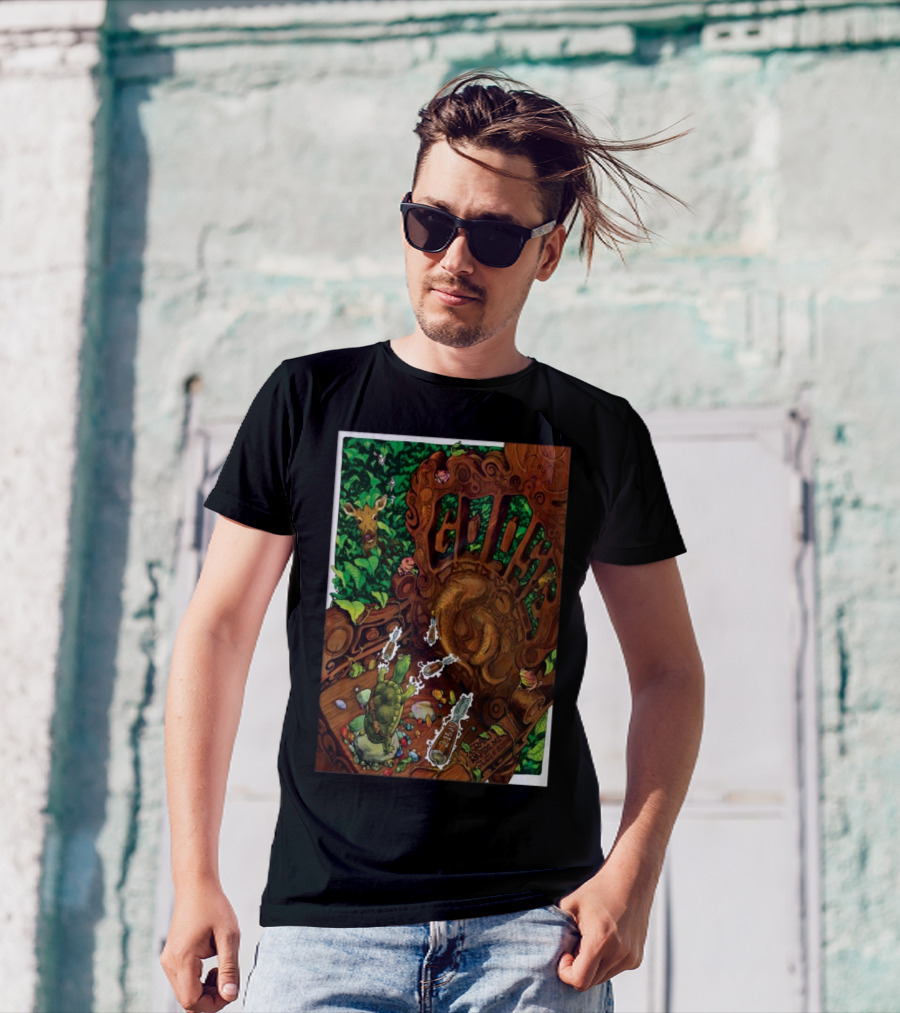Goose Tour February 15 2025 Grand Rapids MI GLC Live At 20 Monroe Colorful Tortoise And Forest Scene T-Shirt