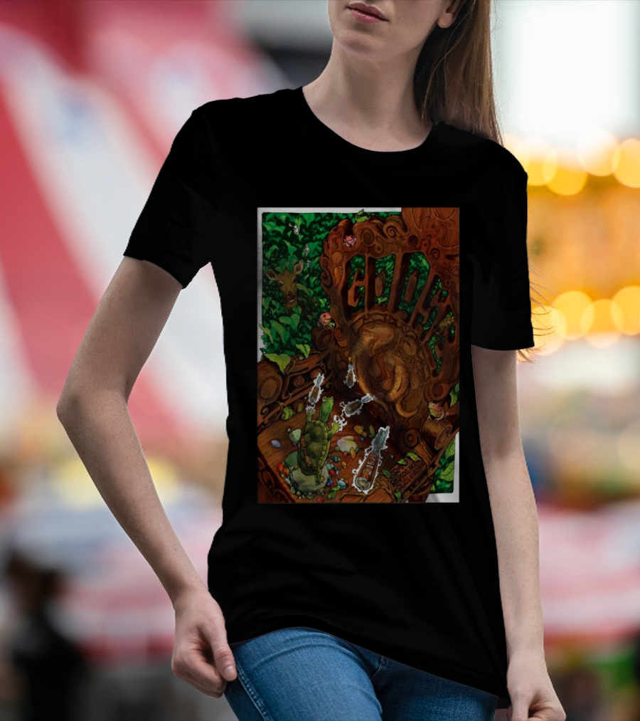 Goose Tour February 15 2025 Grand Rapids MI GLC Live At 20 Monroe Colorful Tortoise And Forest Scene T-Shirt