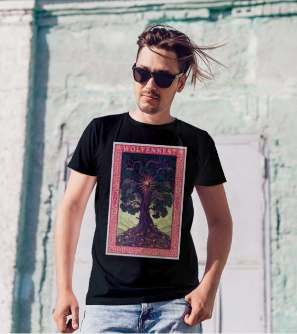 Wolvennest Vera Groningen February 15 2025 Skull Tree Artwork T-Shirt