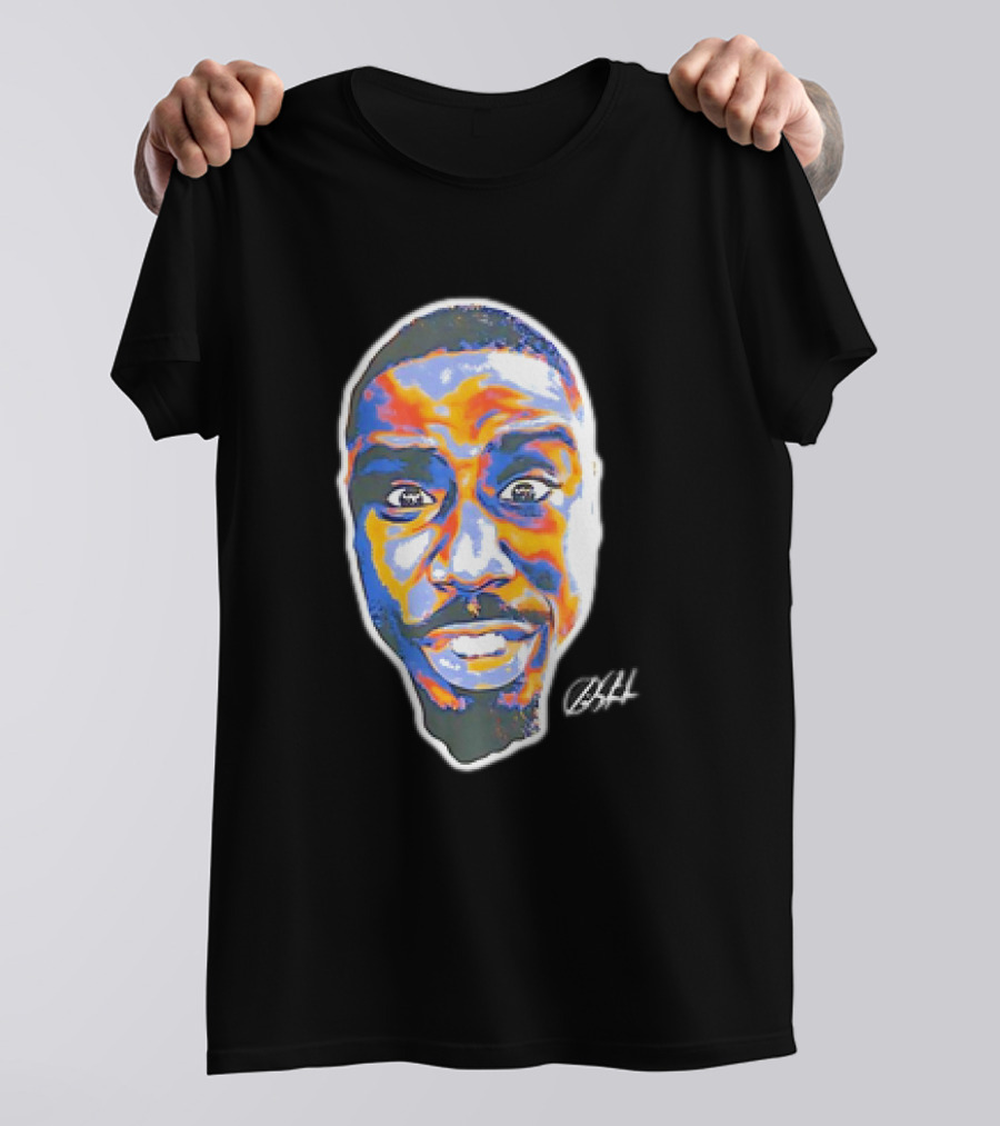 Premi Sterlin Vibrant Expression Face Art T-Shirt