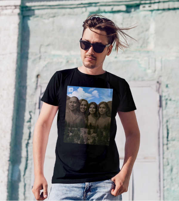 Raven-Symone Miley Cyrus Selena Gomez Zendaya Disney Channel Mount Rushmore 2025 Complex T-Shirt