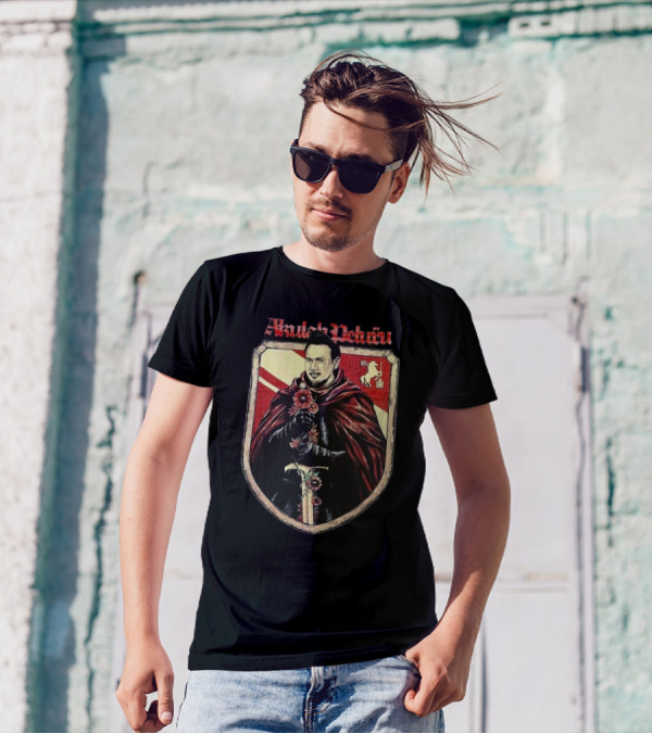 Rebellion Rose X Jrd Sid Akulah Peluru 2025 Knight Rose Emblem T-Shirt