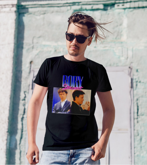 Rory Stewart Retro Style Dual Image T-Shirt