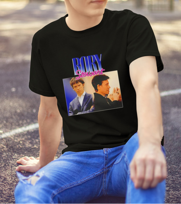 Rory Stewart Retro Style Dual Image T-Shirt