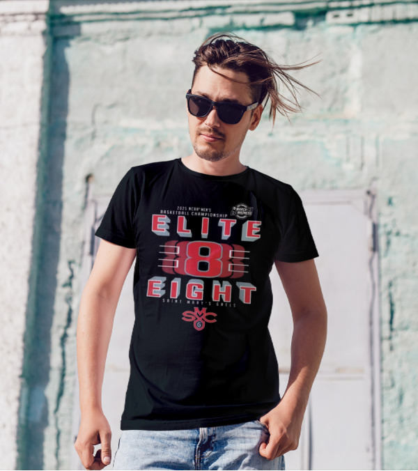 2025 NCAA Men's Basketball Championship Elite Eight Saint Mary's Gaels SMC T-Shirt