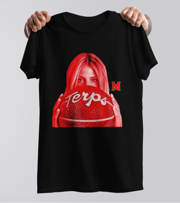Saylor Poffenbarger Terps Basketball Maryland M T-Shirt