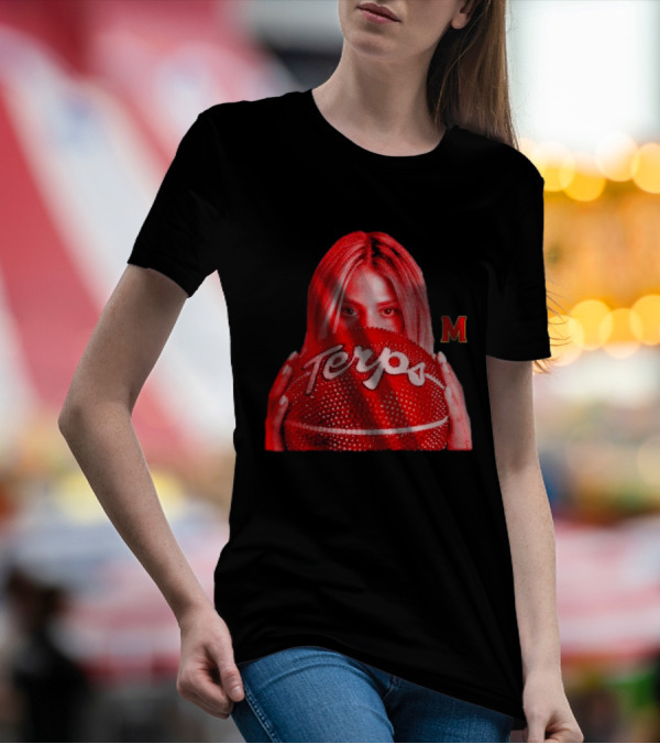 Saylor Poffenbarger Terps Basketball Maryland M T-Shirt