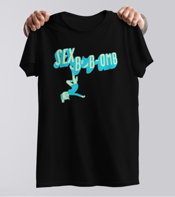 Sex Bob-Omb Scott Pilgrim Character Handstand T-Shirt