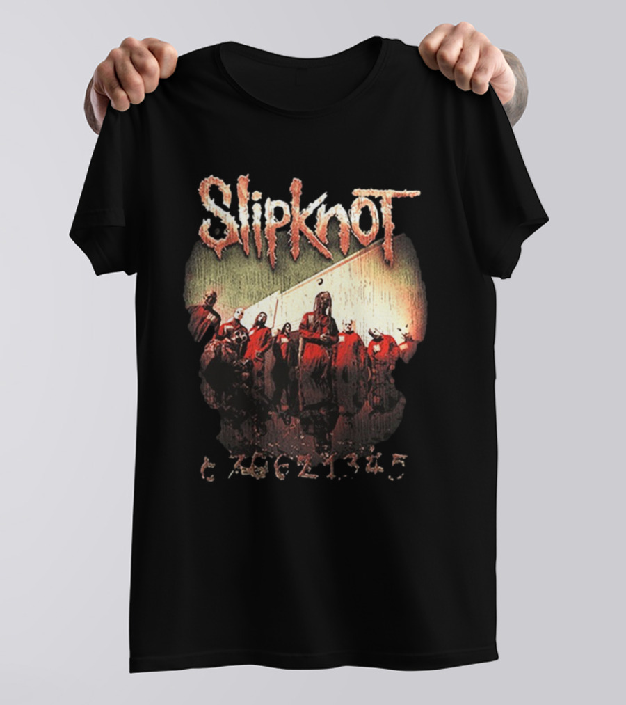 Slipknot 2002.1943 Here Comes The Pain World Tour 25th Anniversary T-Shirt