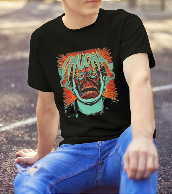 Chucha Zombie Art Face Explosion T-Shirt