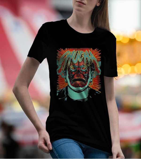 Chucha Zombie Art Face Explosion T-Shirt