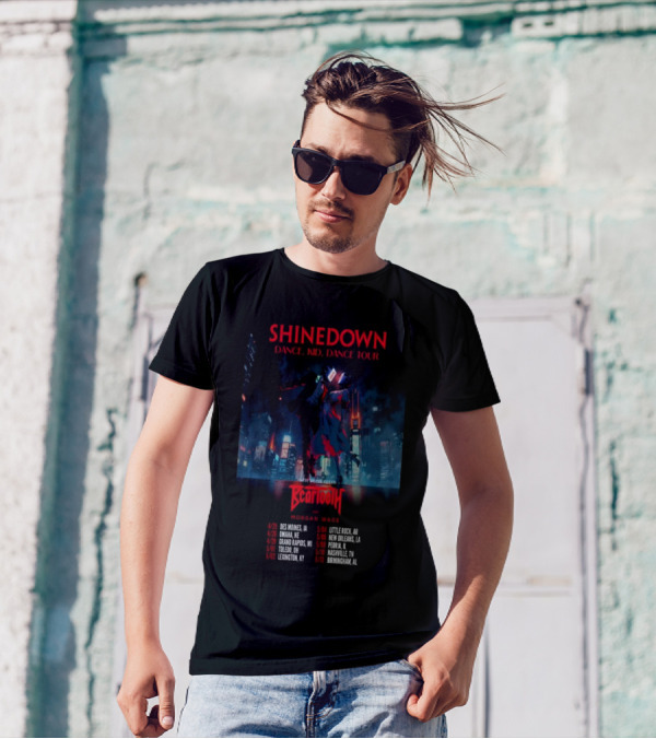 Shinedown Dance Kid Dance Tour 2025 New T-Shirt